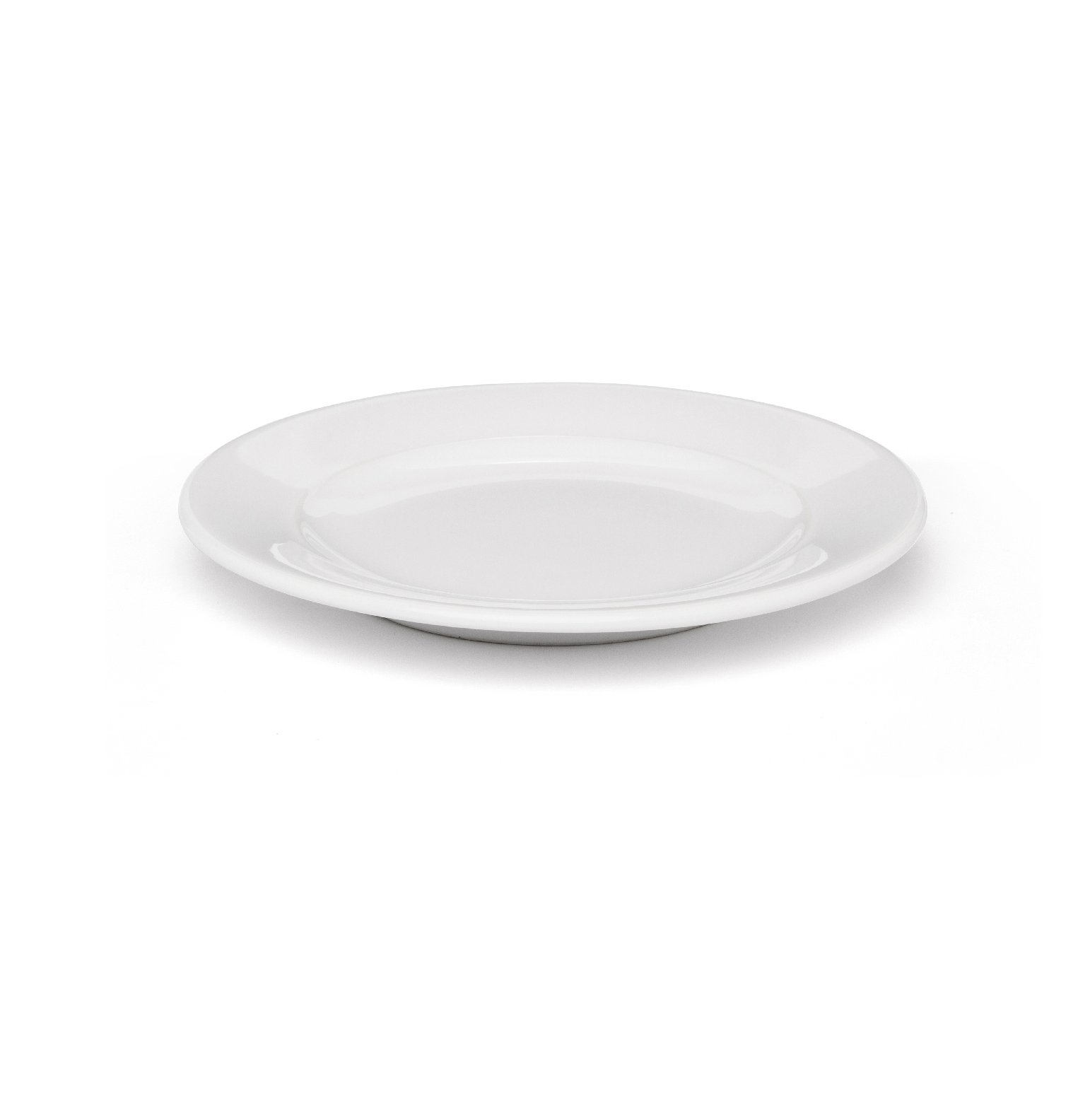 Plato de postre 5103 de cerámica, línea 5000, color blanco