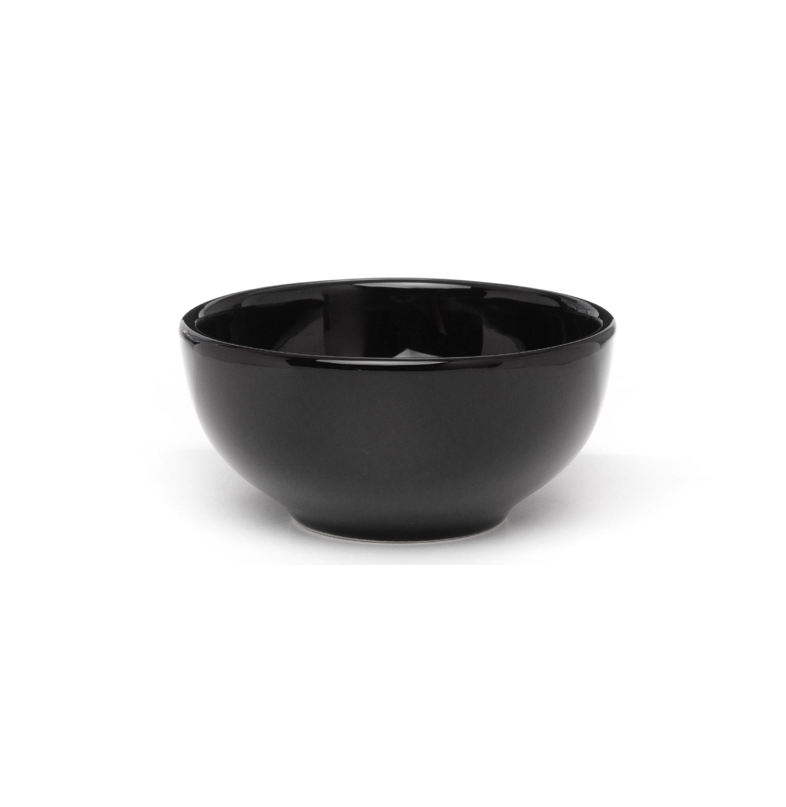 Bowl mini 368 de cer&aacute;mica, l&iacute;nea 8000, color negro