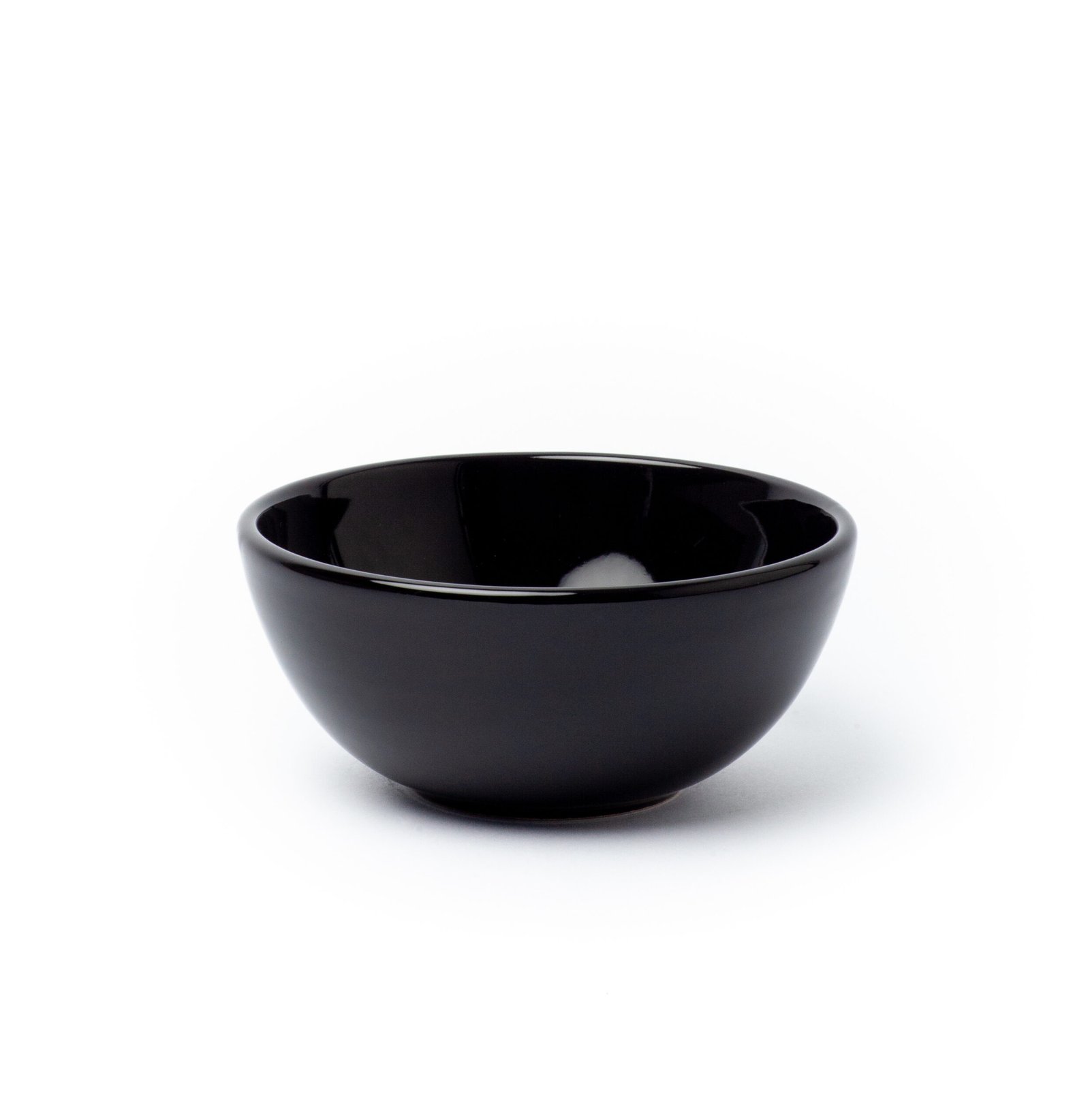 Bowl chico 369 de cer&aacute;mica, l&iacute;nea 8000, color negro