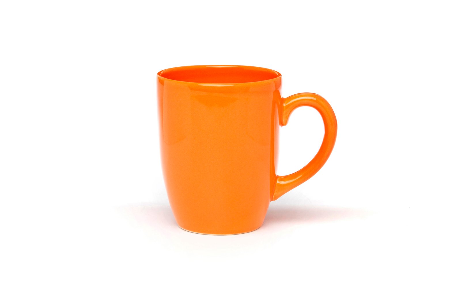 Jarro cónico 6181 de cerámica, línea 8000, color naranja